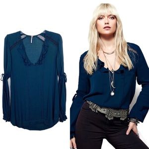 Free People dream a little dream tunic top